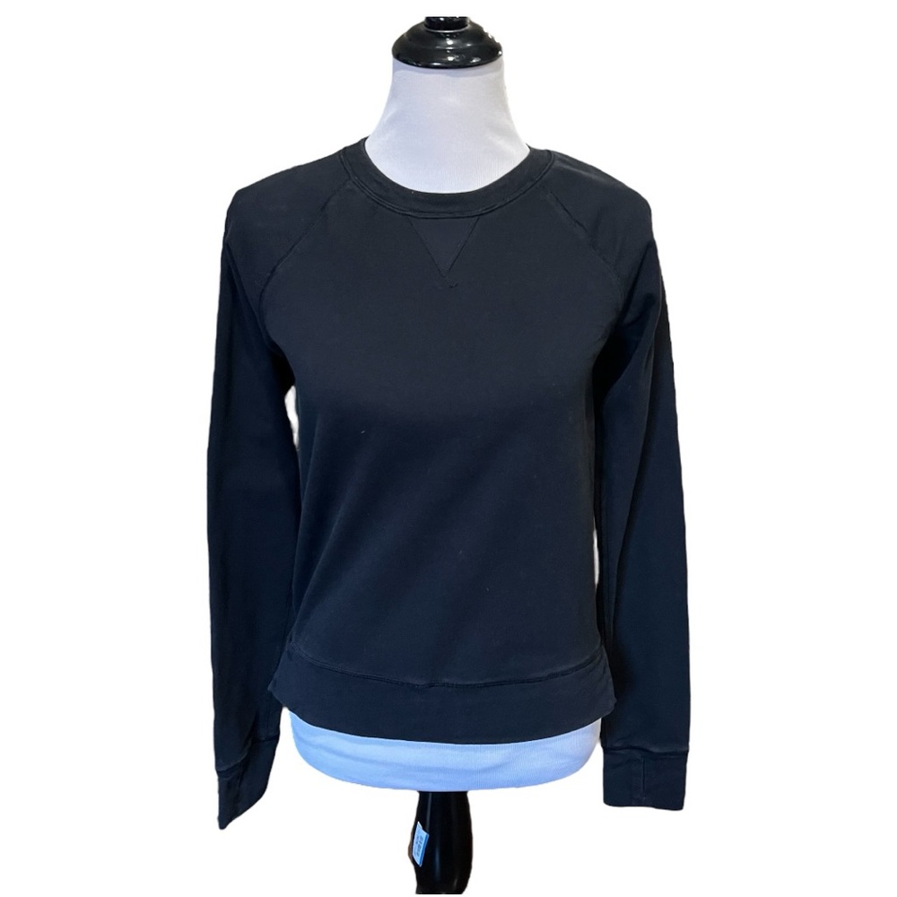 Lululemon Women's Black Voyage Pullover Sweatshirt Size 4